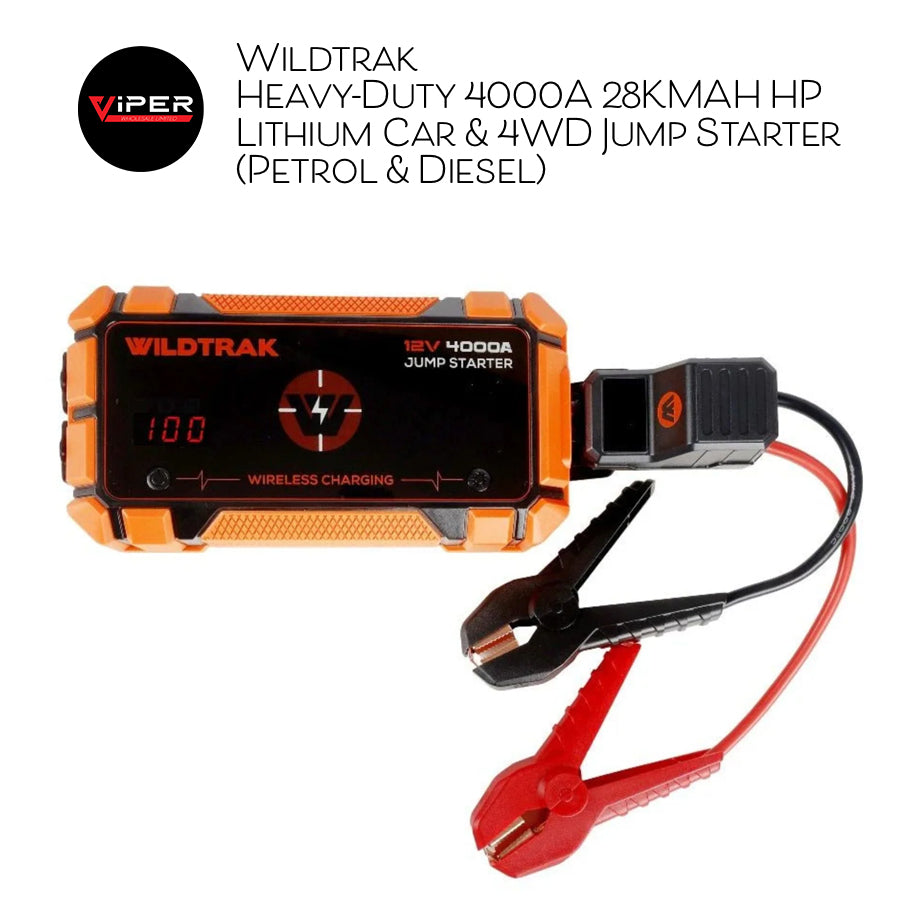 Wildtrak - Jump Starter Range (4000a & 6000A)