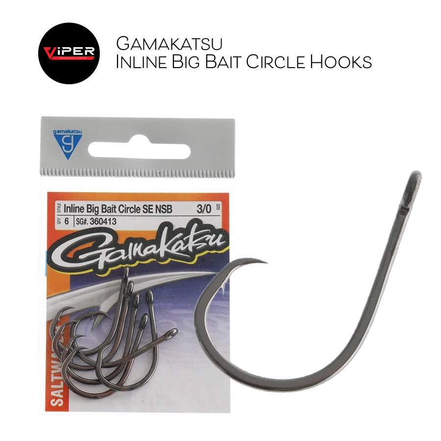 Gamakatsu - Inline Big Bait Circle Hooks