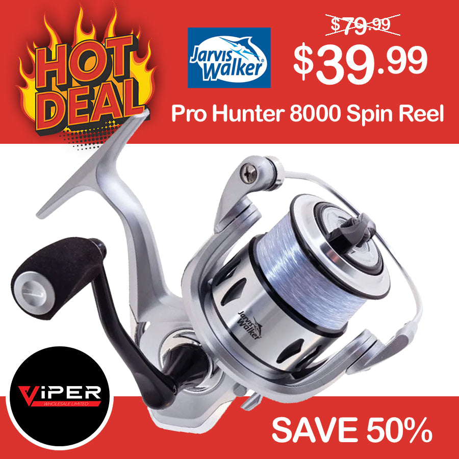 ** HOT DEAL ** Jarvis Walker - Pro Hunter 8000 Spin Reel