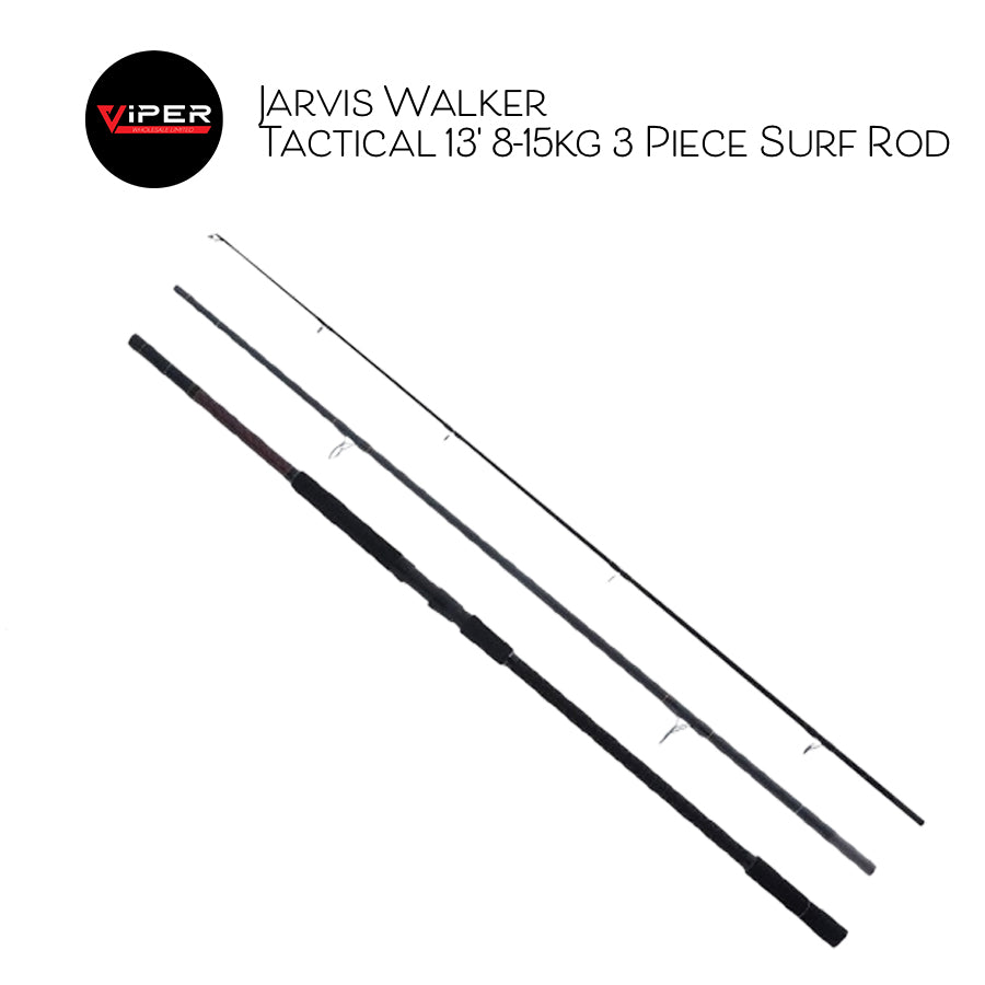 Jarvis Walker - Tactical 13' 8-15kg 3 Piece Surf Rod