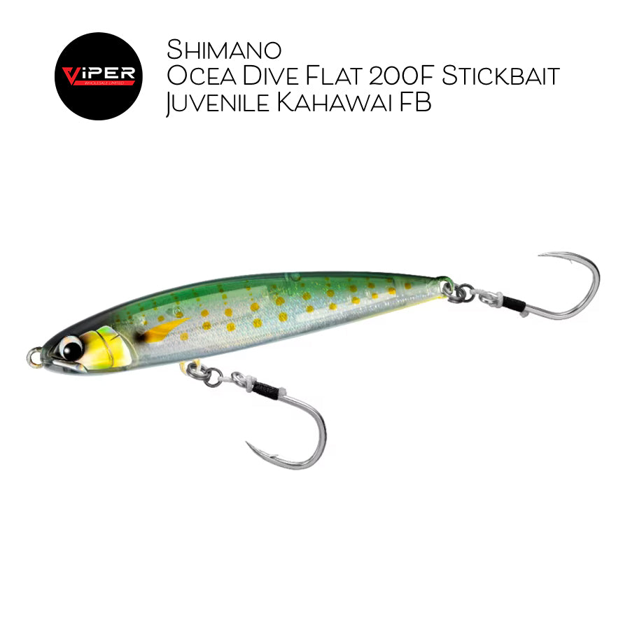 Shimano - Ocea Dive Flat 200F Stickbait Range