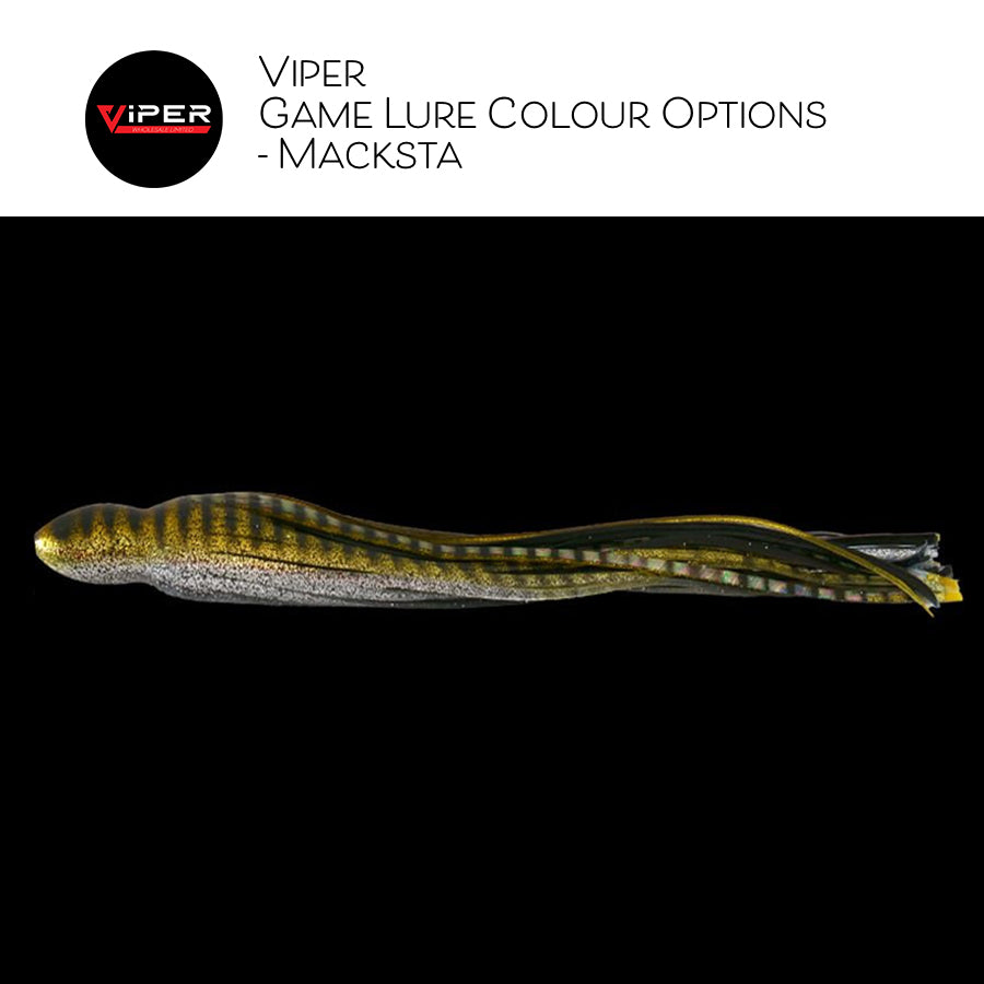 Viper - Banshee Game Lure (Rigged or Unrigged, 32 Skirt Combos)