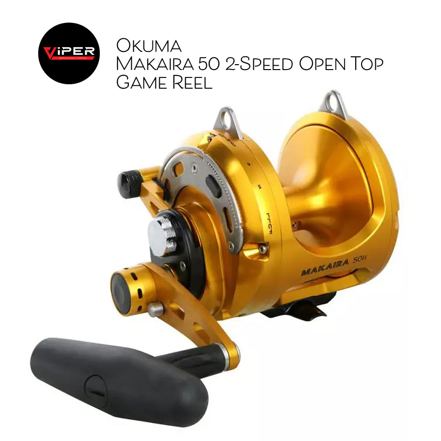 Okuma - Makaira 50 2-Speed Open Top Game Reel
