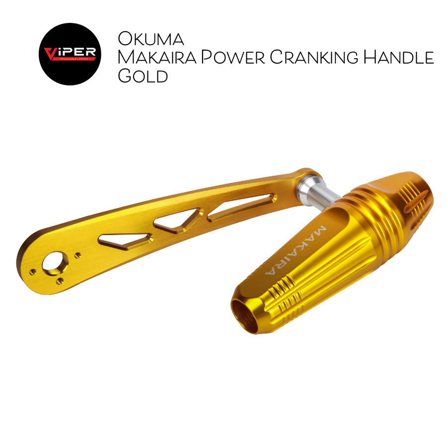 Okuma - Makaira Power Cranking Handle Gold
