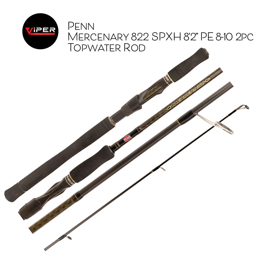 Penn - Mercenary 8'2" PE 8-10 Spin Rod