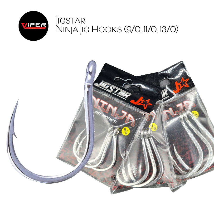 Jigstar - Ninja Jig Hooks (3pk)