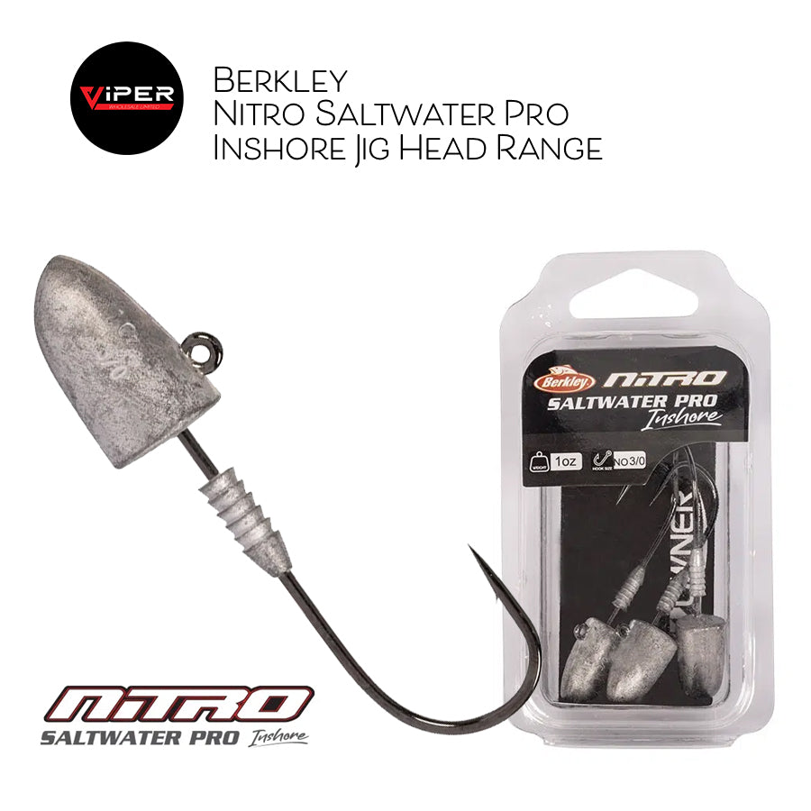 Berkley - Nitro Saltwater Pro - Inshore Jig Heads