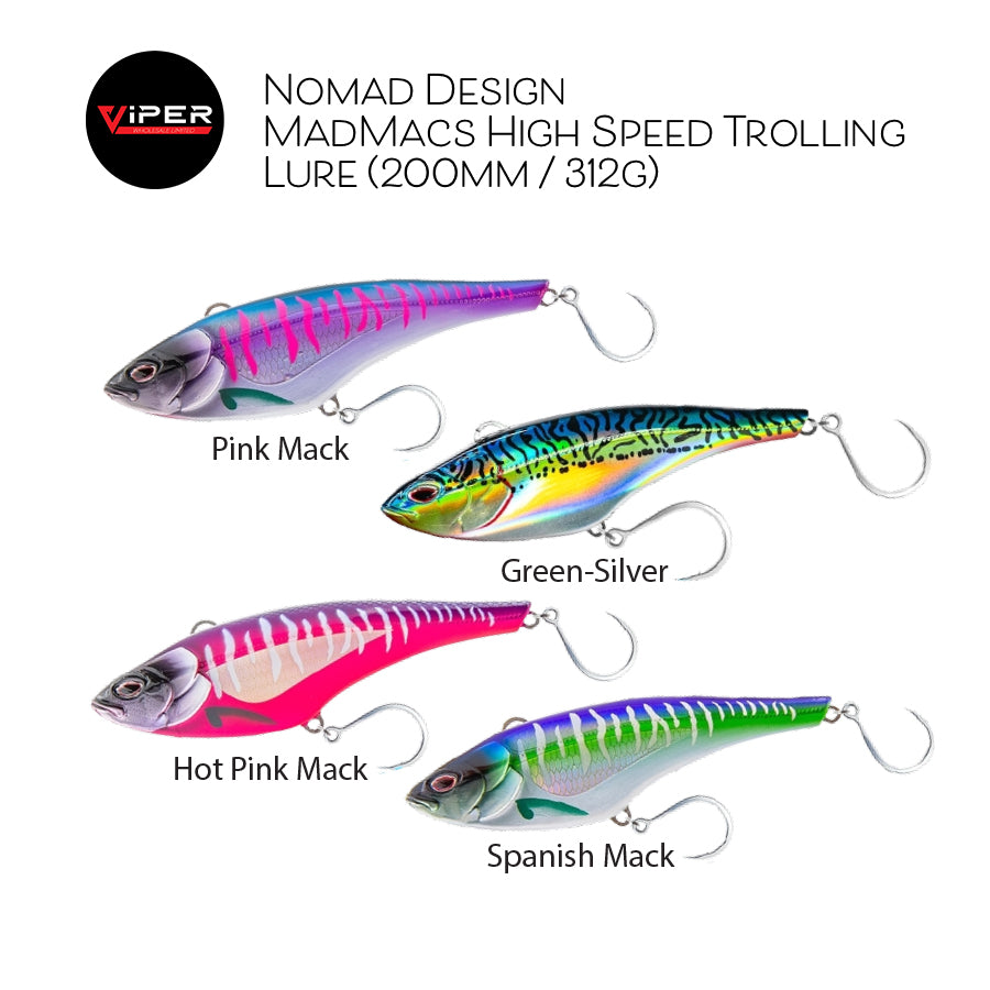 Nomad - MadMacs 200mm Range (High Speed - Sinking)