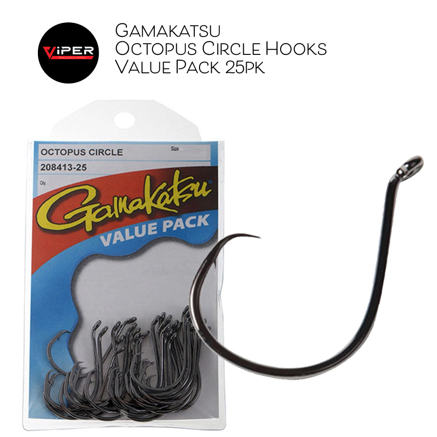 Gamakatsu - Octopus Circle Hooks - Value Pack 25pk