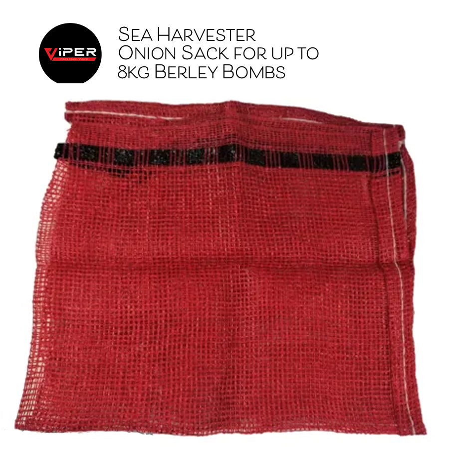 Sea Harvester - Onion Sack for up to 8kg Berley Bombs