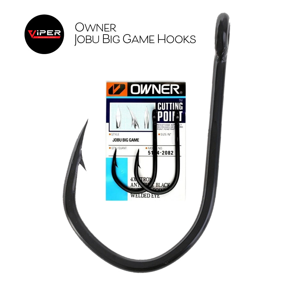 Owner - Jobu Big Game Hooks (11/0 & 12/0)