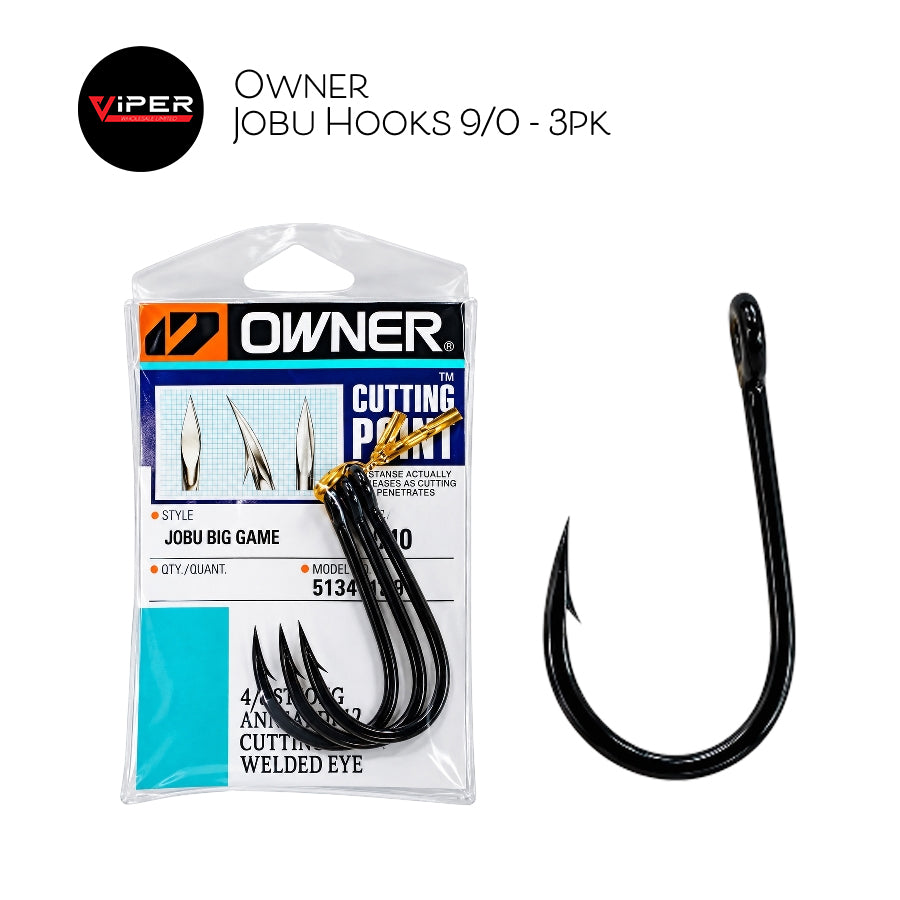 Owner - Jobu Hooks 9/0 - 3pk