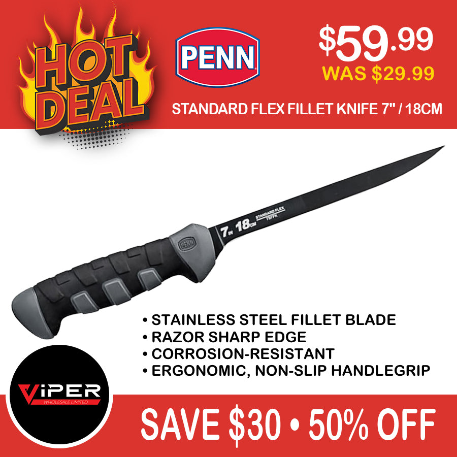Penn - Standard Flex Fillet Knife 7" / 18CM