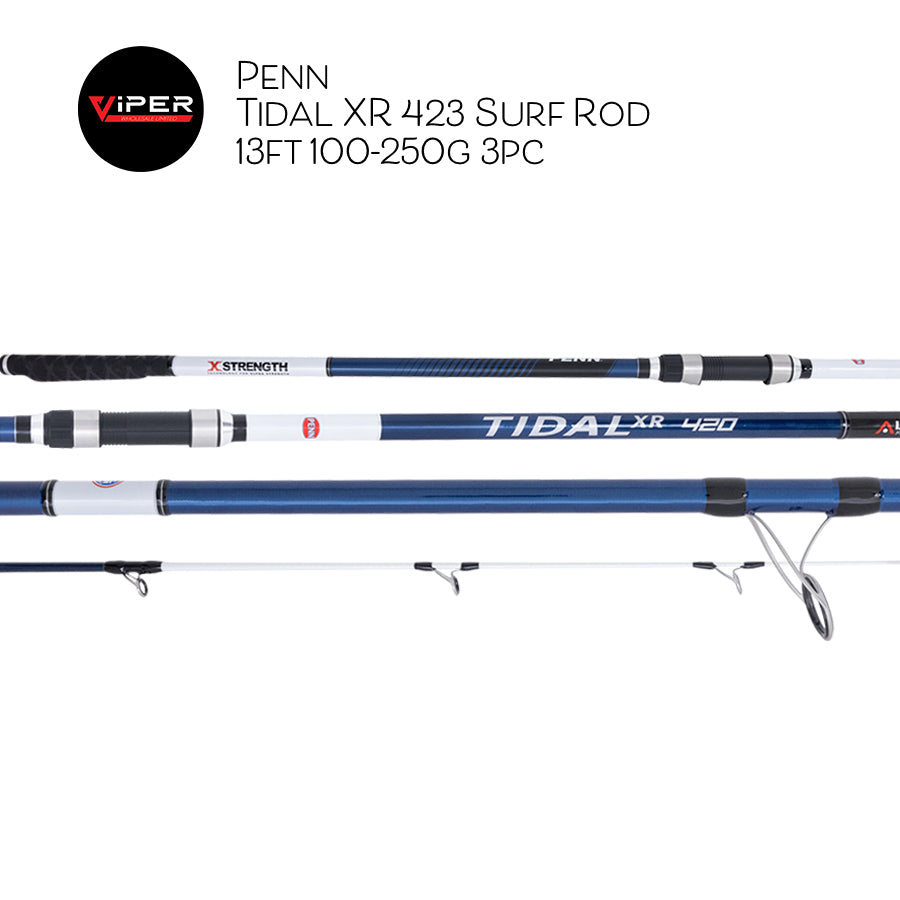 Penn - Tidal XR 423 Surf Rod 13ft 100-250g 3pc