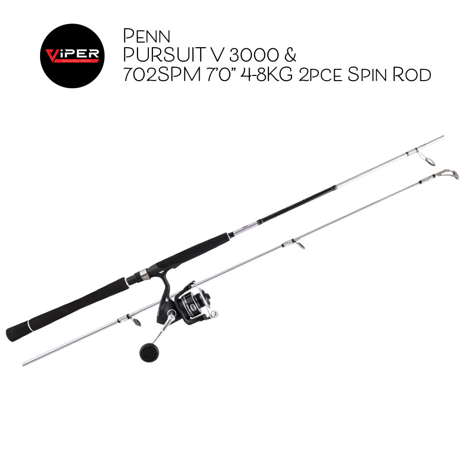 Penn - Pursuit V 3000 & 702SPM 7’0” 4-8KG 2pce Spin Rod
