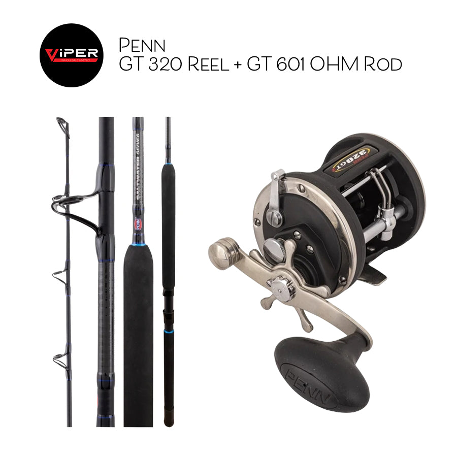 Penn - GT 320 Reel + GT 601 OHM Rod