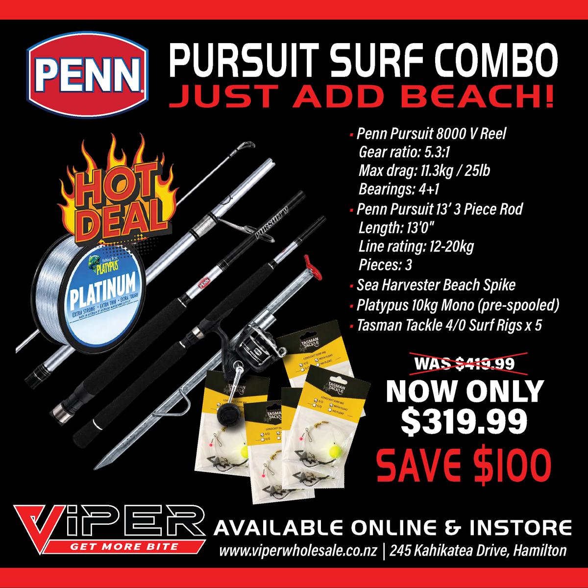 Penn Surf Combo Deal