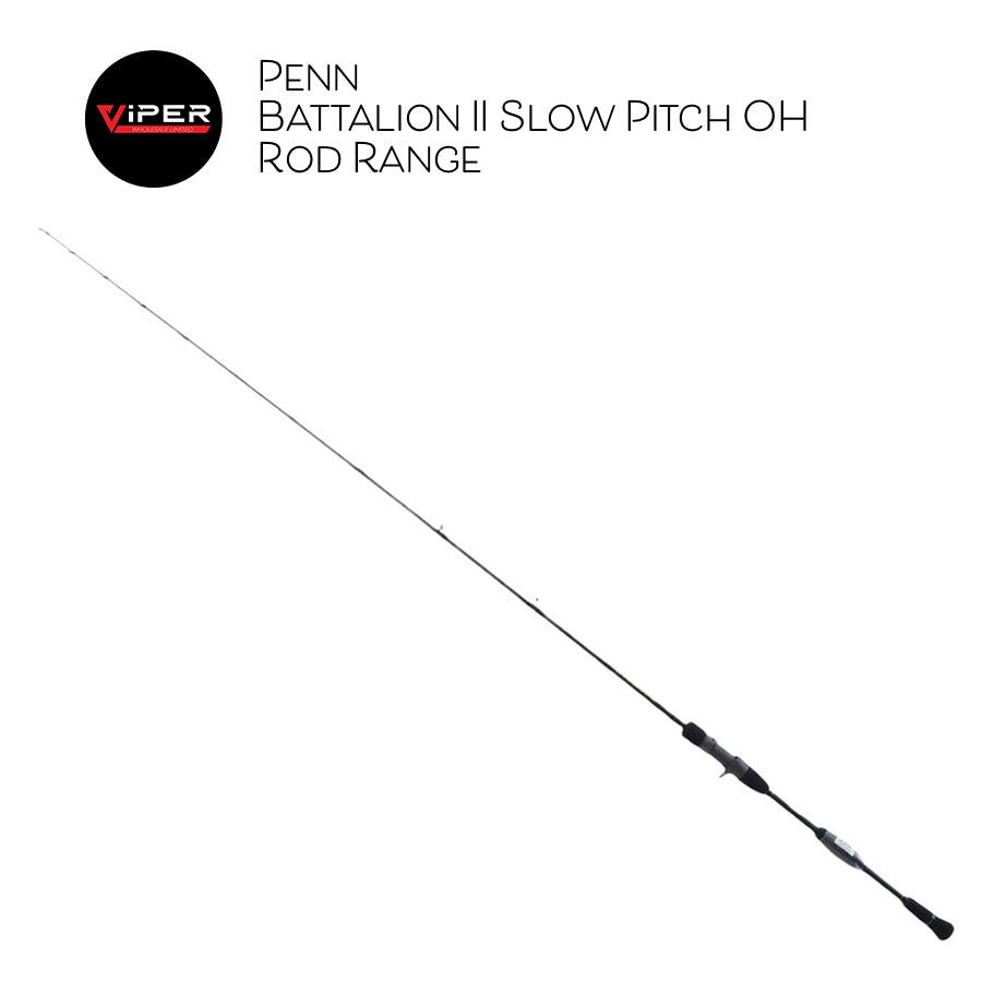 Penn -  Battalion II Slow Pitch OH Rod Range