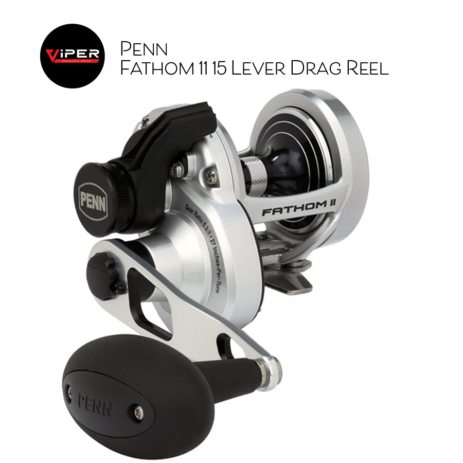 Penn - Fathom 11 15 Lever Drag Reel