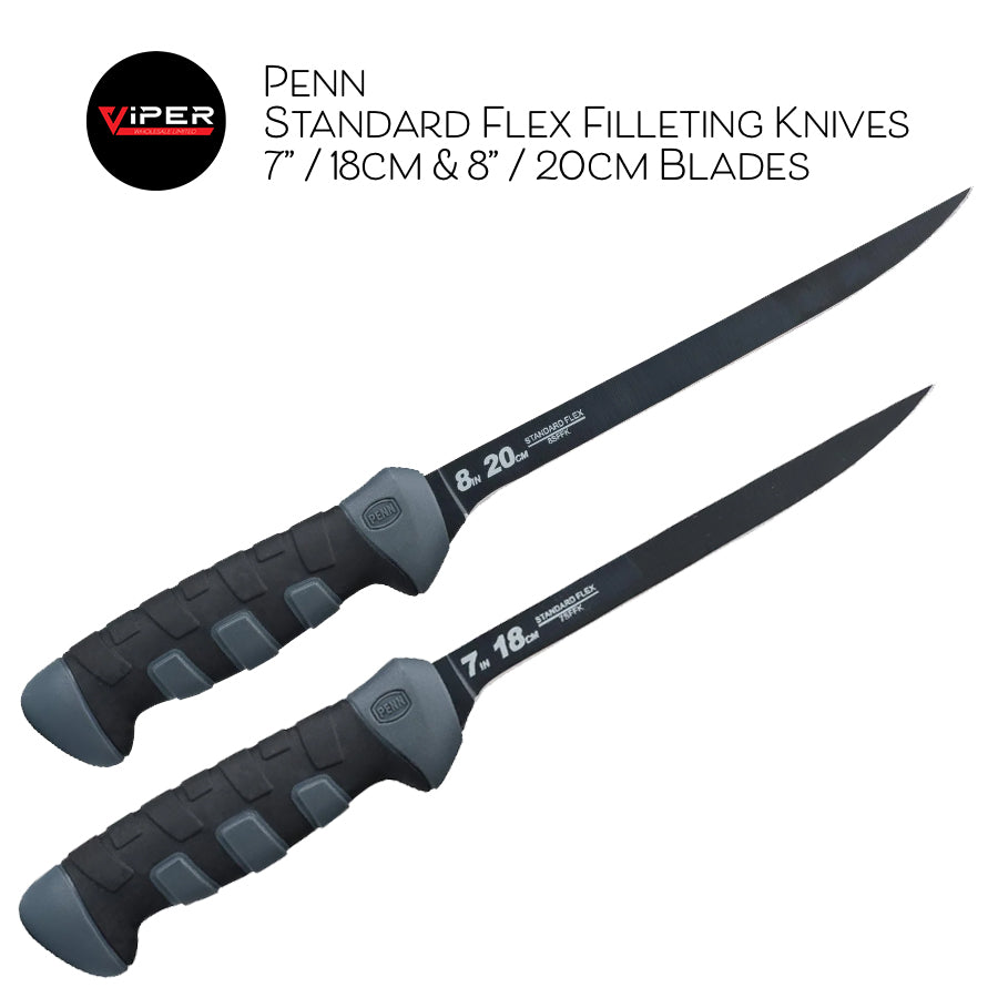 Penn - Standard Flex Filleting Knives - 18cm & 20cm Blades