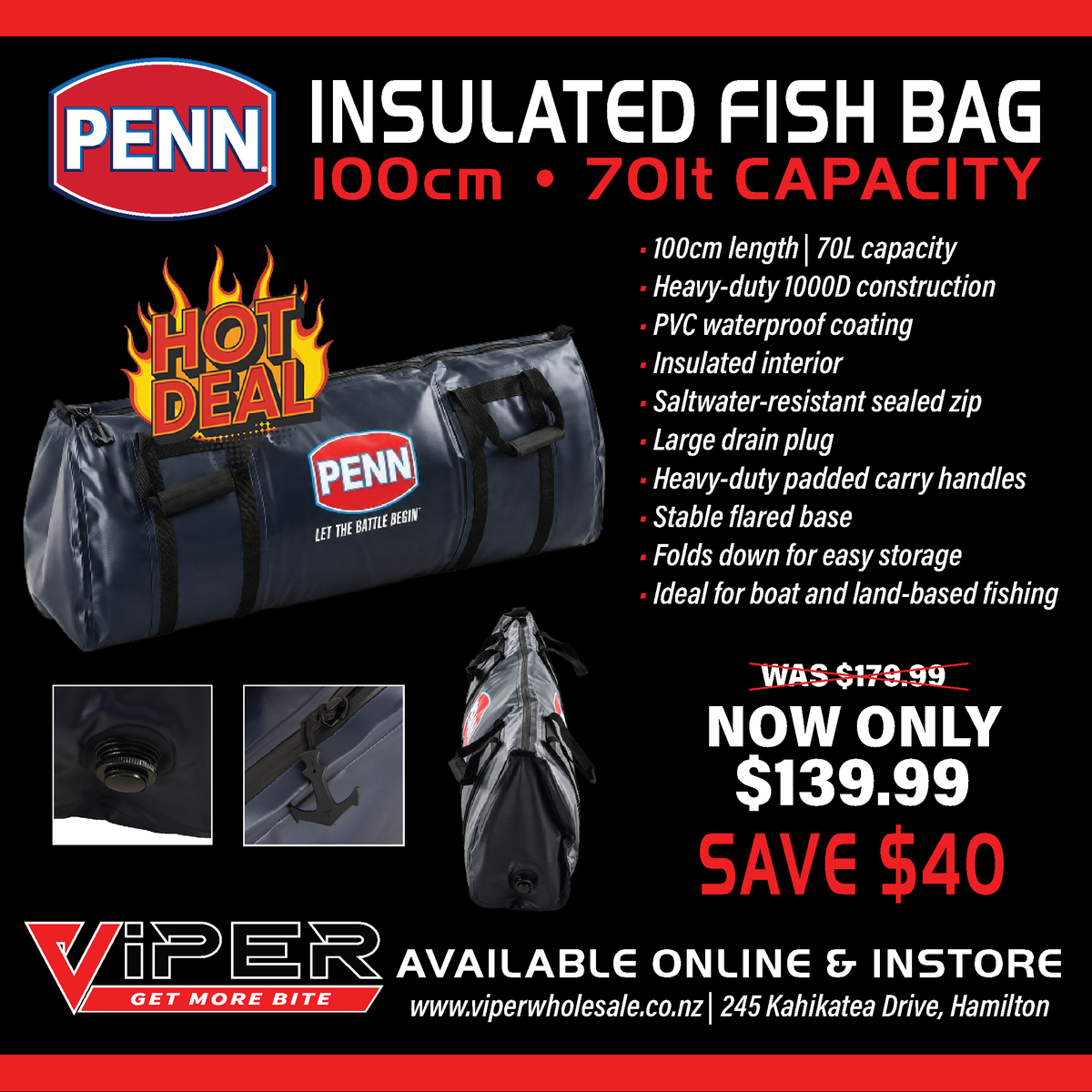 Penn Deluxe Insulated Fish Bag Deal