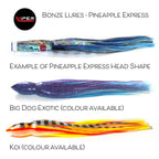 Bonze - Pineapple Express Game Lure Range (Light Tackle)
