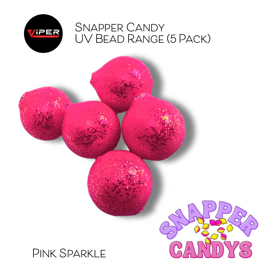 Snapper Candy - UV Bead Range (24 colours - 5 Pack)