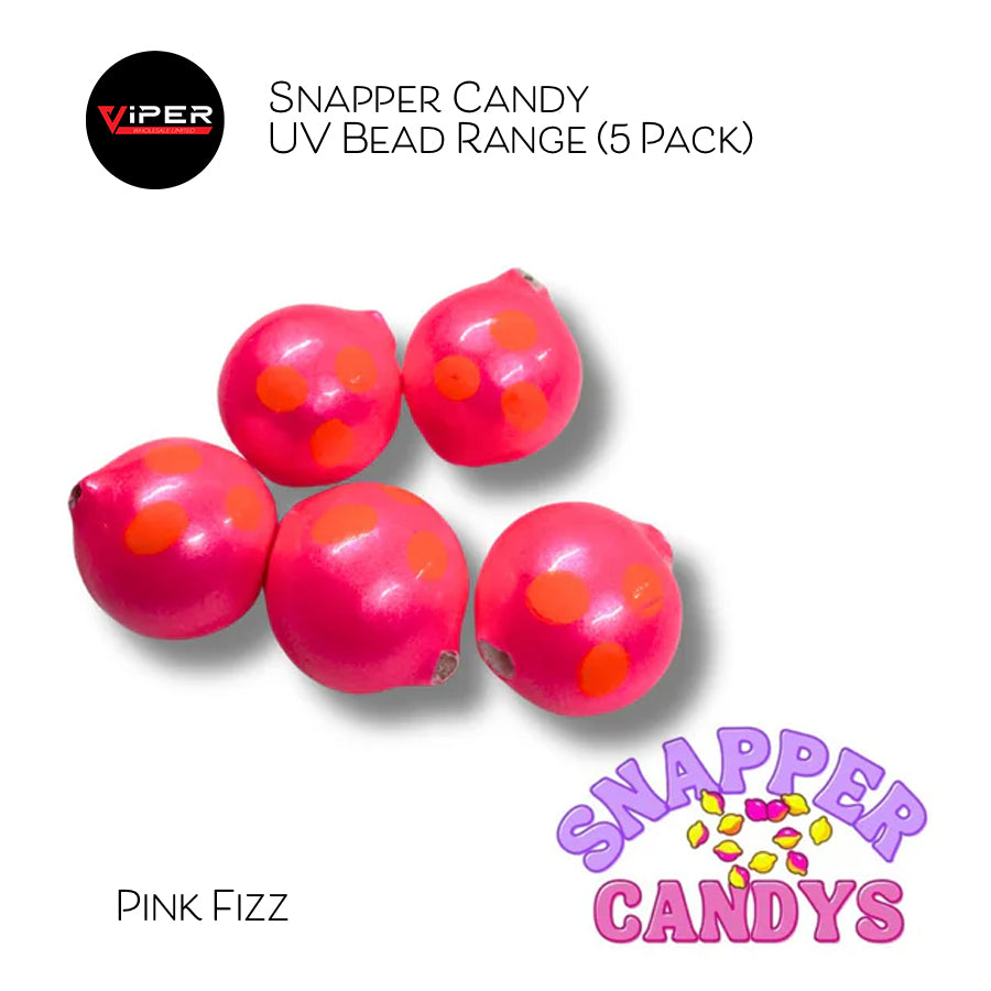 Snapper Candy - UV Bead Range (24 colours - 5 Pack)