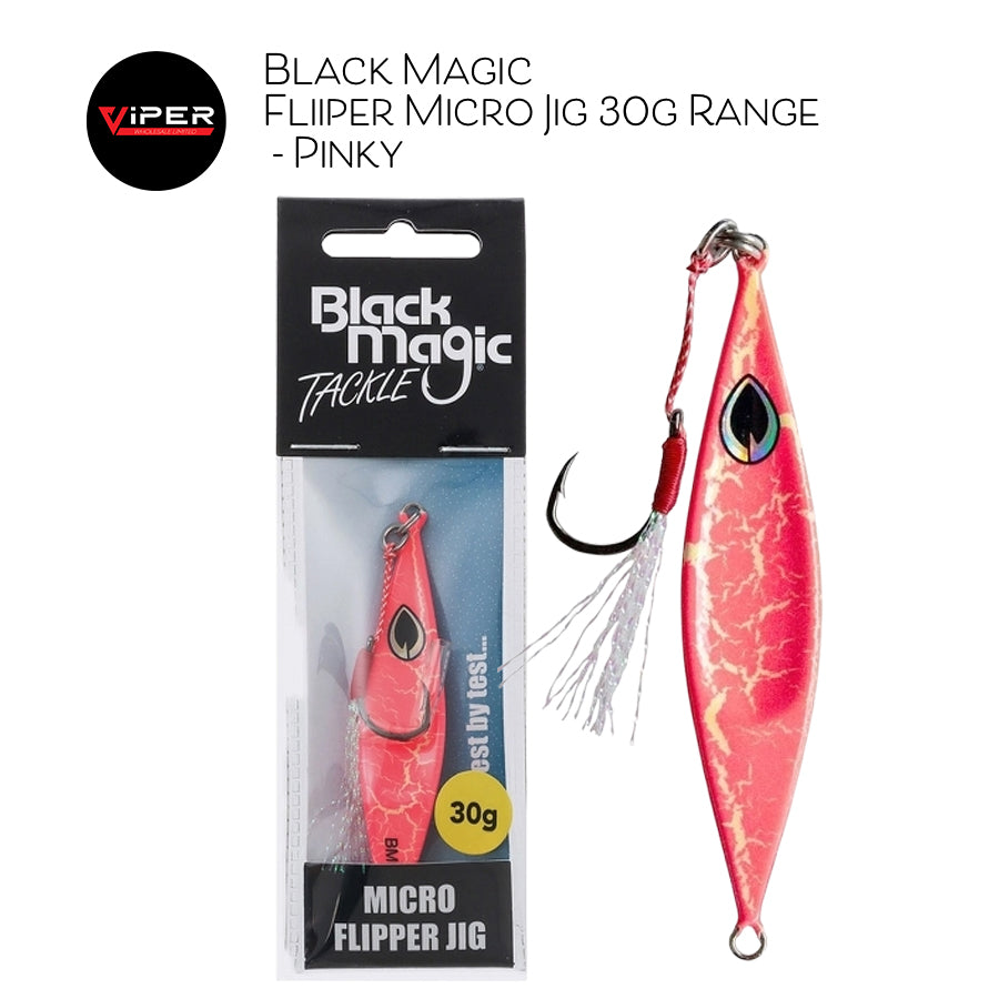 Black Magic - Flipper Micro Jigs 30g