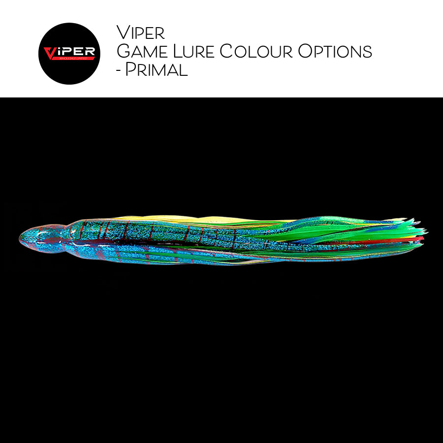 Viper - Banshee Game Lure (Rigged or Unrigged, 32 Skirt Combos)