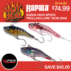 Rapala - Sarda High Speed Trolling Lure 200g/18cm