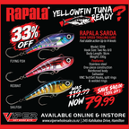 Yellowfin Tuna Ready? High Speed Trolling Lures - 33% Off