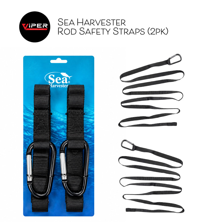 Sea Harvester - Rod Safety Straps (2pk)