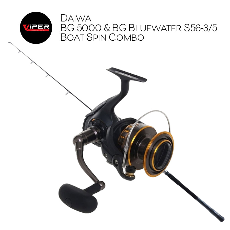 Daiwa - BG 5000 & BG Bluewater S56-3/5 Boat Spin Combo