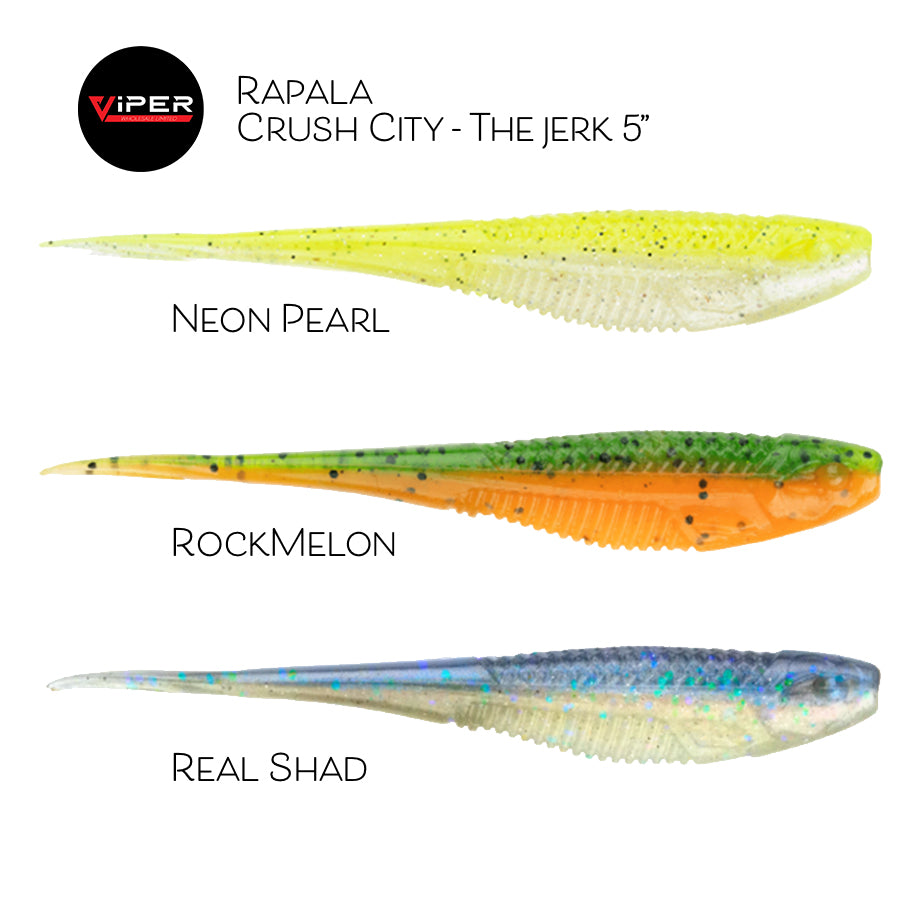 Rapala - CrushCity - The Jerk 5" / 5pk