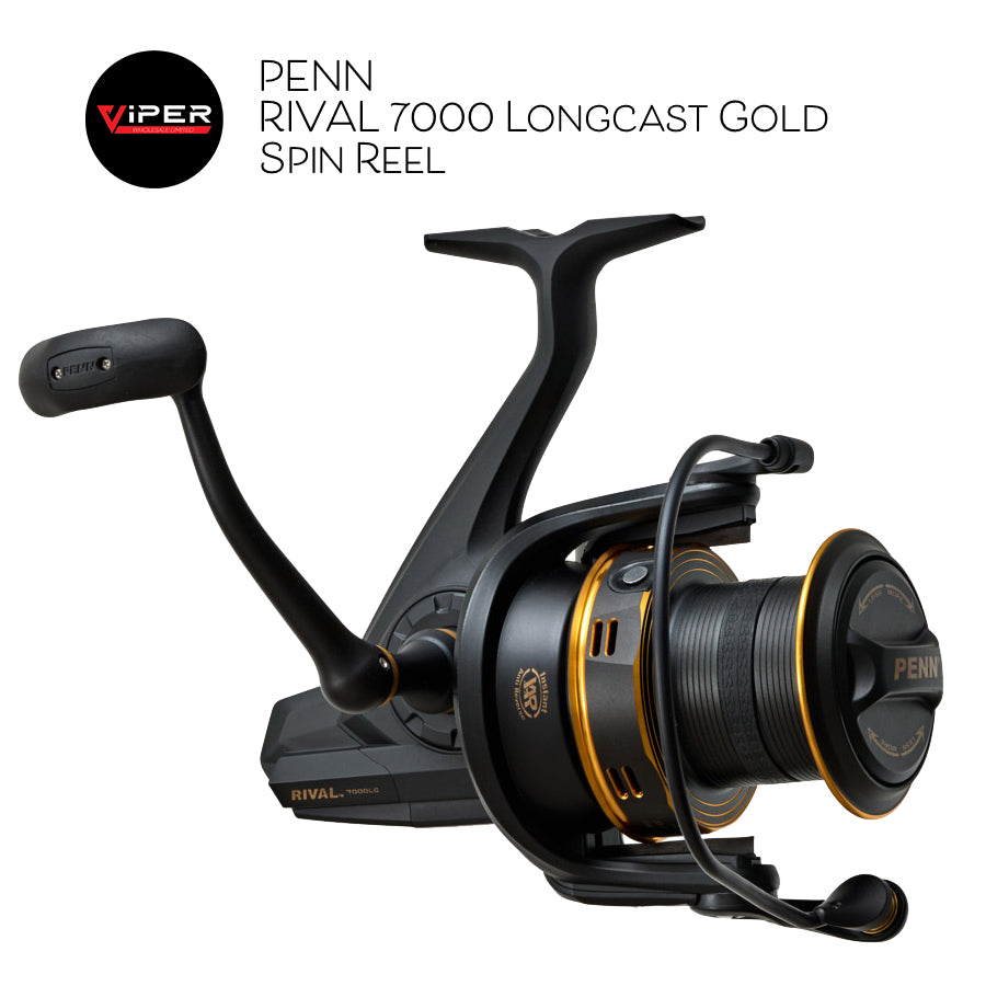 Penn - Rival 7000 Longcast Gold Spinning Reel