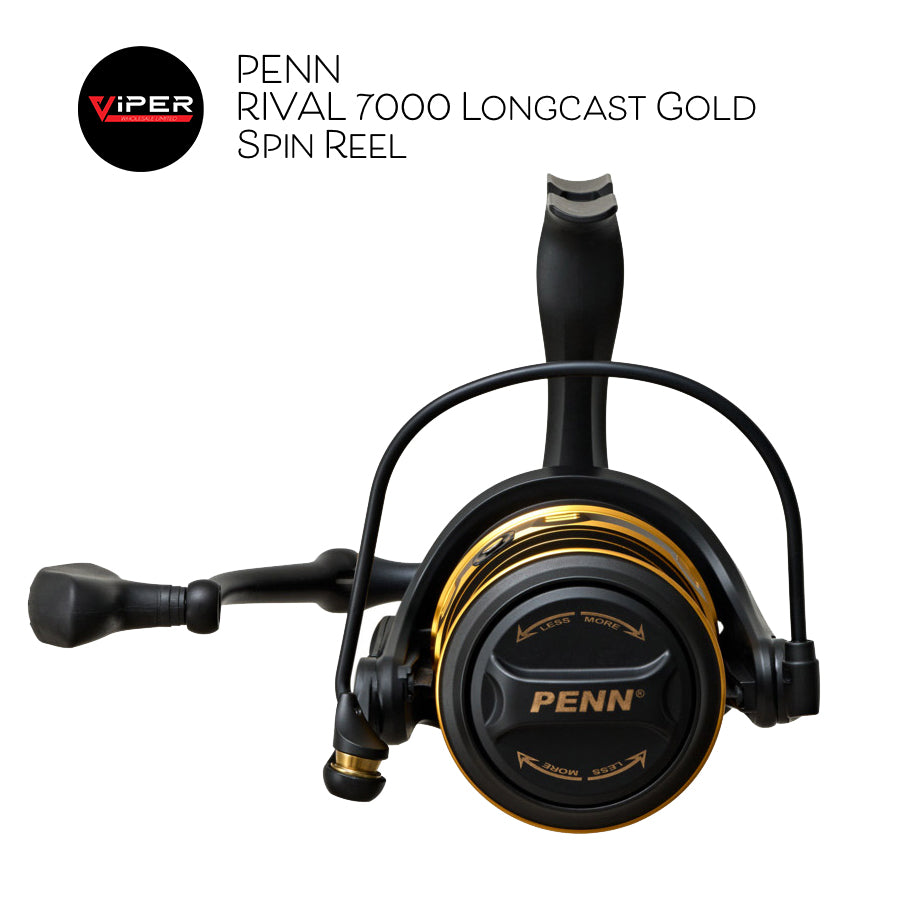 Penn - Rival 7000 Longcast Gold Spinning Reel