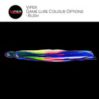 Viper - Banshee Game Lure (Rigged or Unrigged, 32 Skirt Combos)