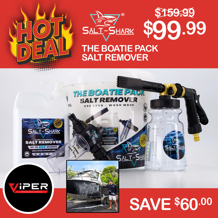 ** HOT DEAL ** Salt Shark - The Boatie Pack (Salt Remover)