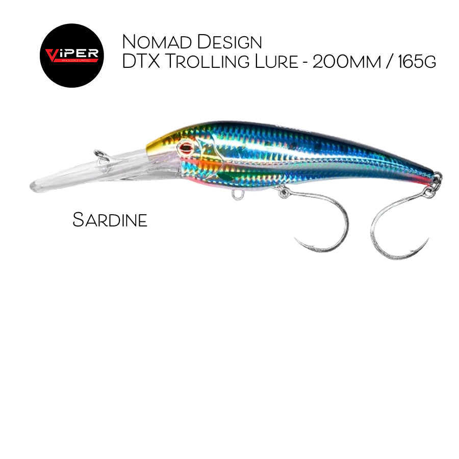 Nomad Design - DTX 200 HD Tuna Lure Range 3-12knts 40'