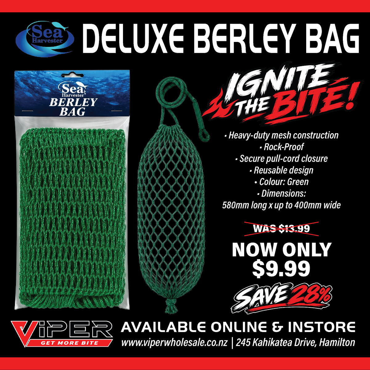 Ignite The Bite - Deluxe Berley Bag Deal - Save 28%