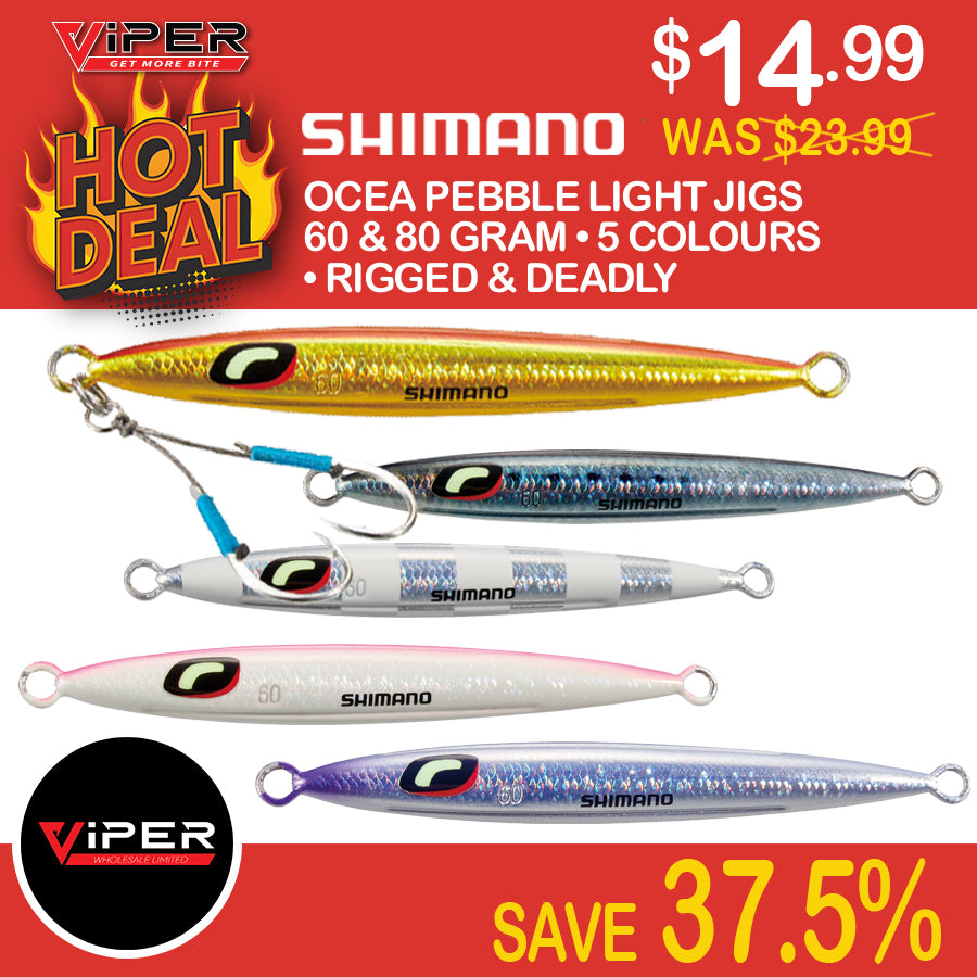 Shimano - Pebble Light Jig Range