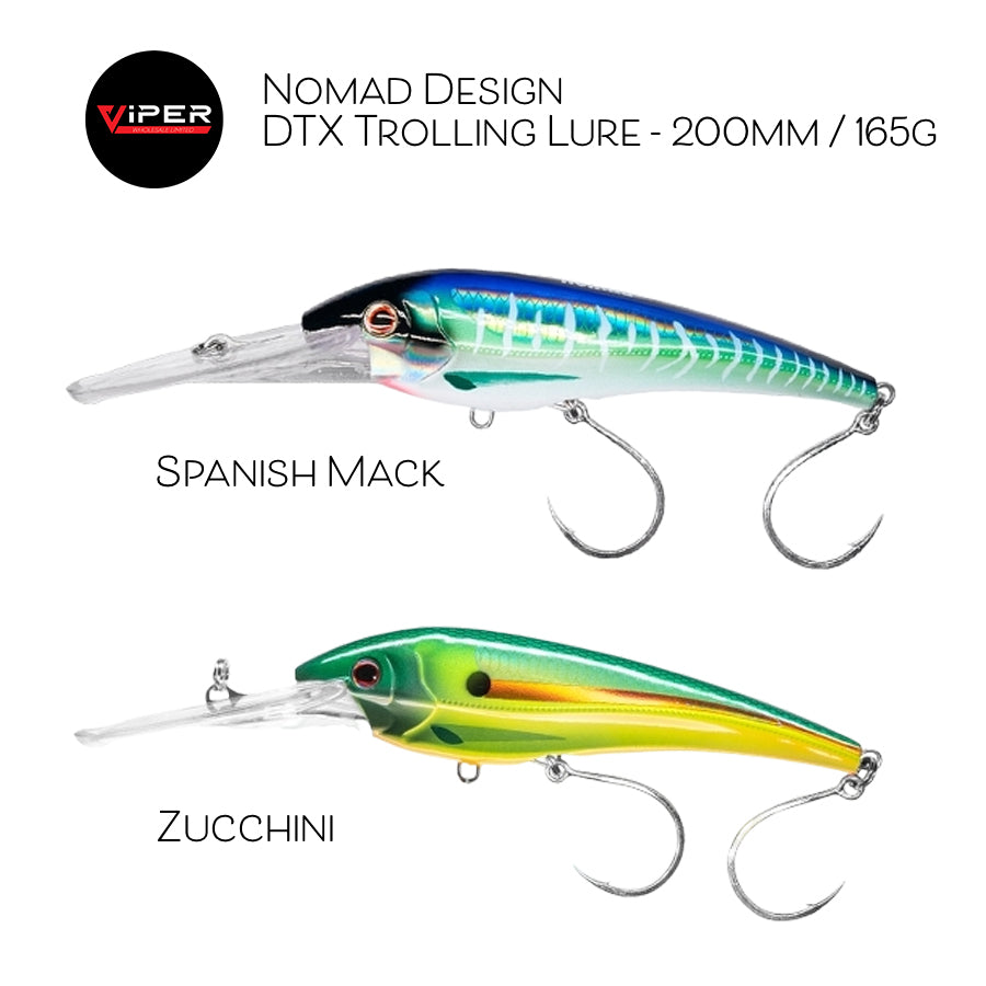 Nomad Design - DTX 200 HD Tuna Lure Range 3-12knts 40'