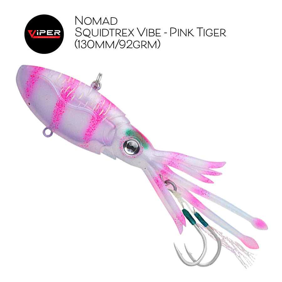 Nomad - Squidtrex Vibe Lure Range (130mm/92grm)