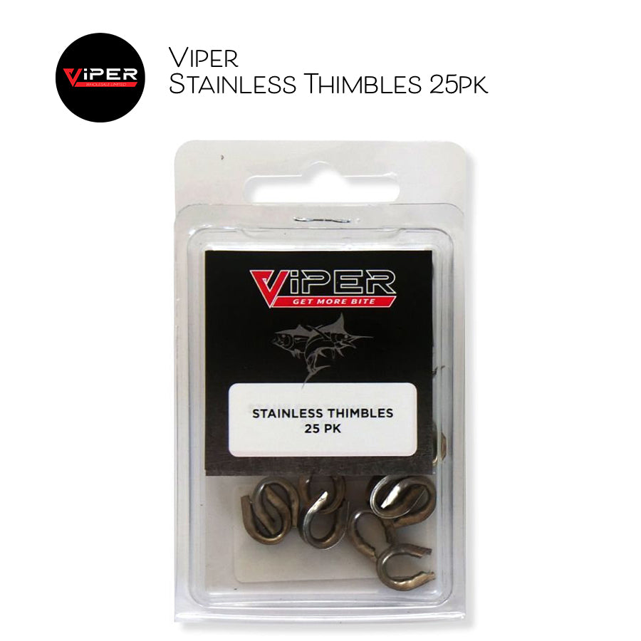 Viper - Stainless Thimbles (25pk)