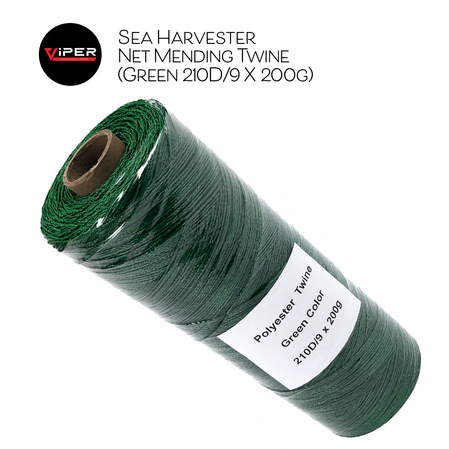 Sea Harvester - Net Mending Twine (Green 210D/9 X 200g)