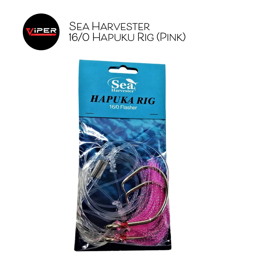 Sea Harvester - 16/0 Hapuku Rig (Pink)
