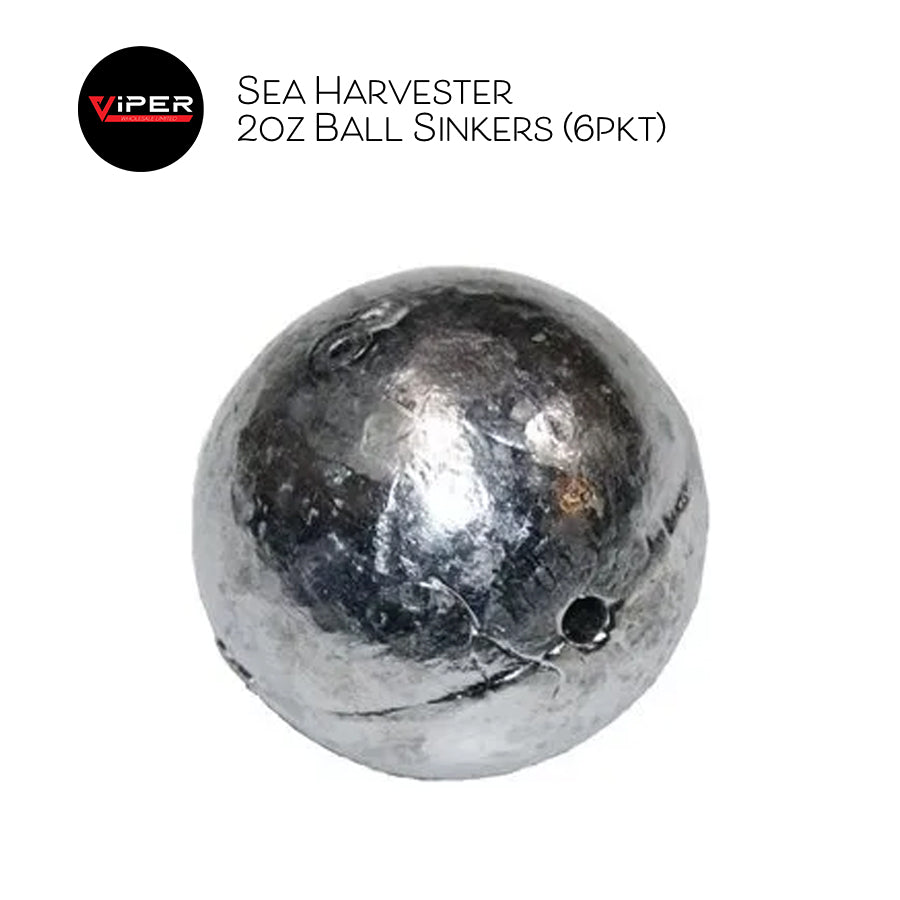 Sea Harvester - 2oz Ball Sinkers (6pkt)