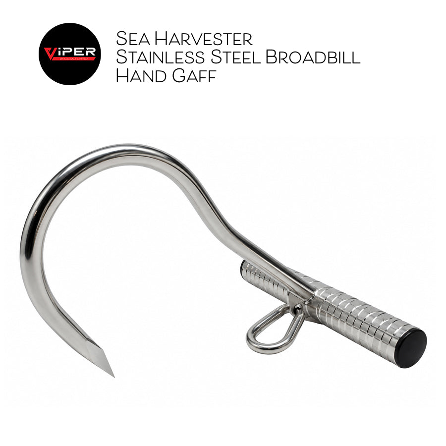 Sea Harvester - Stainless Steel Broadbill Hand Gaff