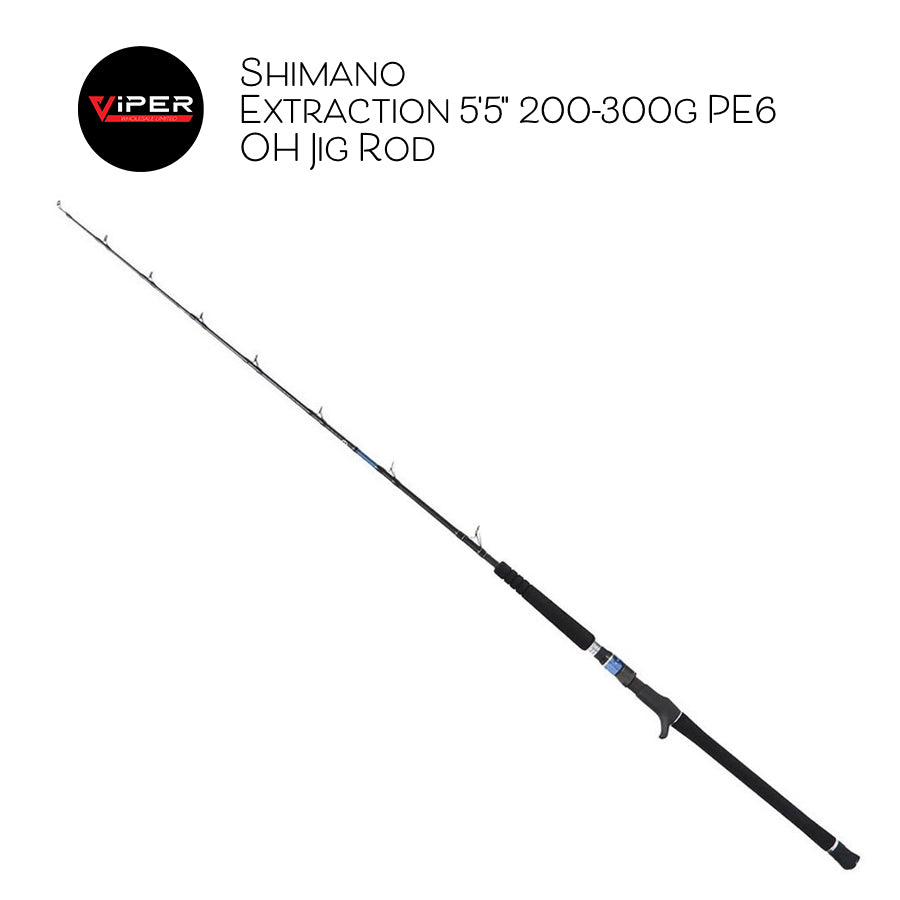 Shimano - Extraction 5'5" 200-300g PE6 OH Jig Rod